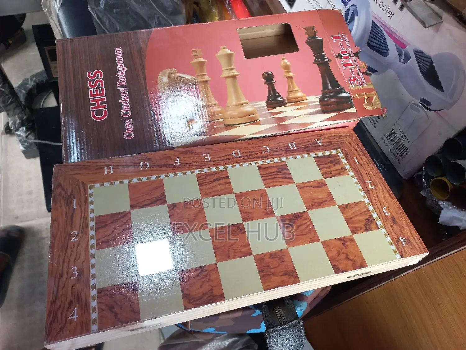 Wooden Chess Foldable XAW