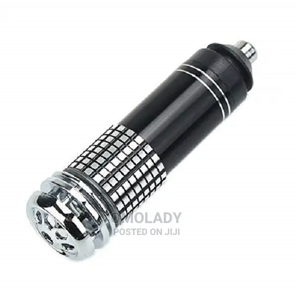 Mini 12v Car Air Refresher Purifier Ioniser (Black)