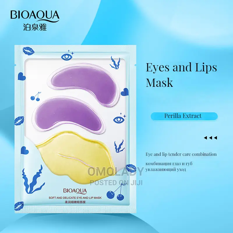 Bioaqua 2in1 Lip Mask Eyemask