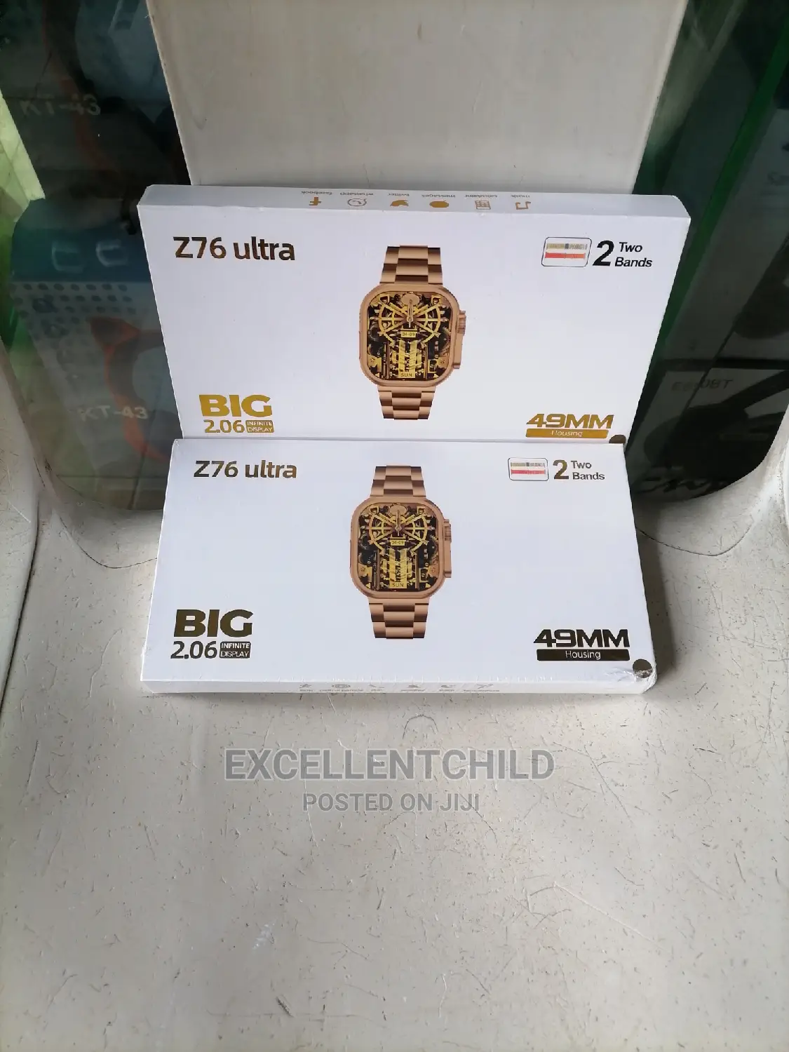 Z76 Ultra Smart Watch 49mm With 2 Strap