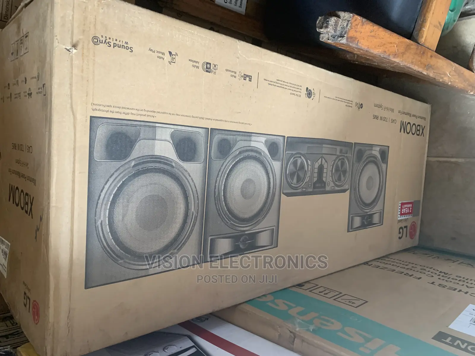 LG XBOOM 720watts Audio Set