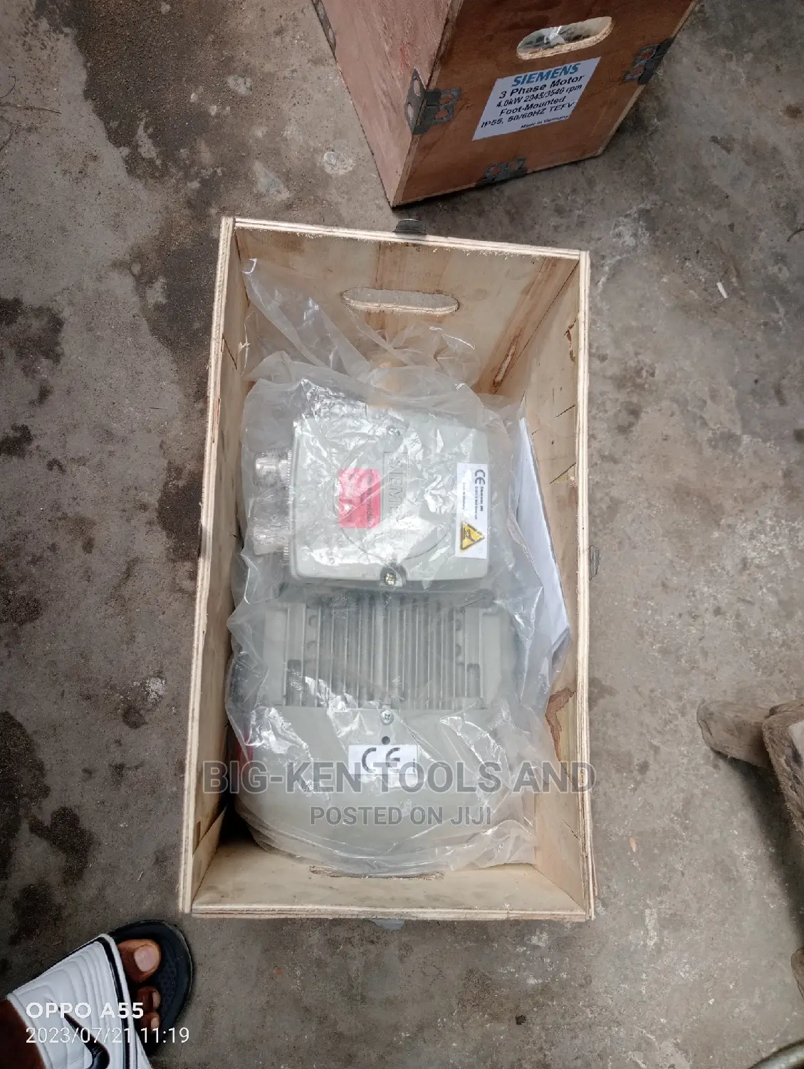4kw/5hp Siemens Electric Motor
