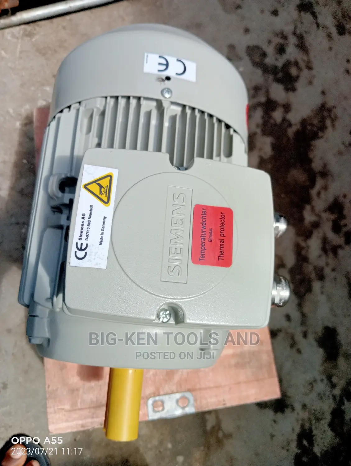 4kw/5hp Siemens Electric Motor
