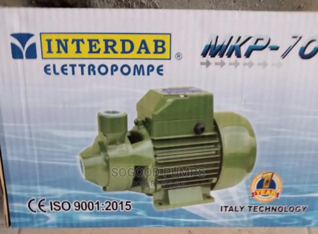 Interdab Surface Pump Type 0.55kw/0.75hp