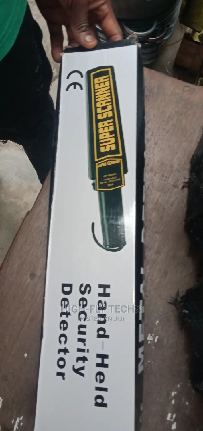 Super Scanner Hand-held Metal Detector