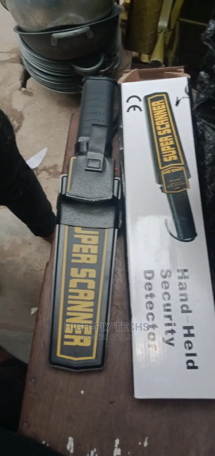 Super Scanner Hand-held Metal Detector