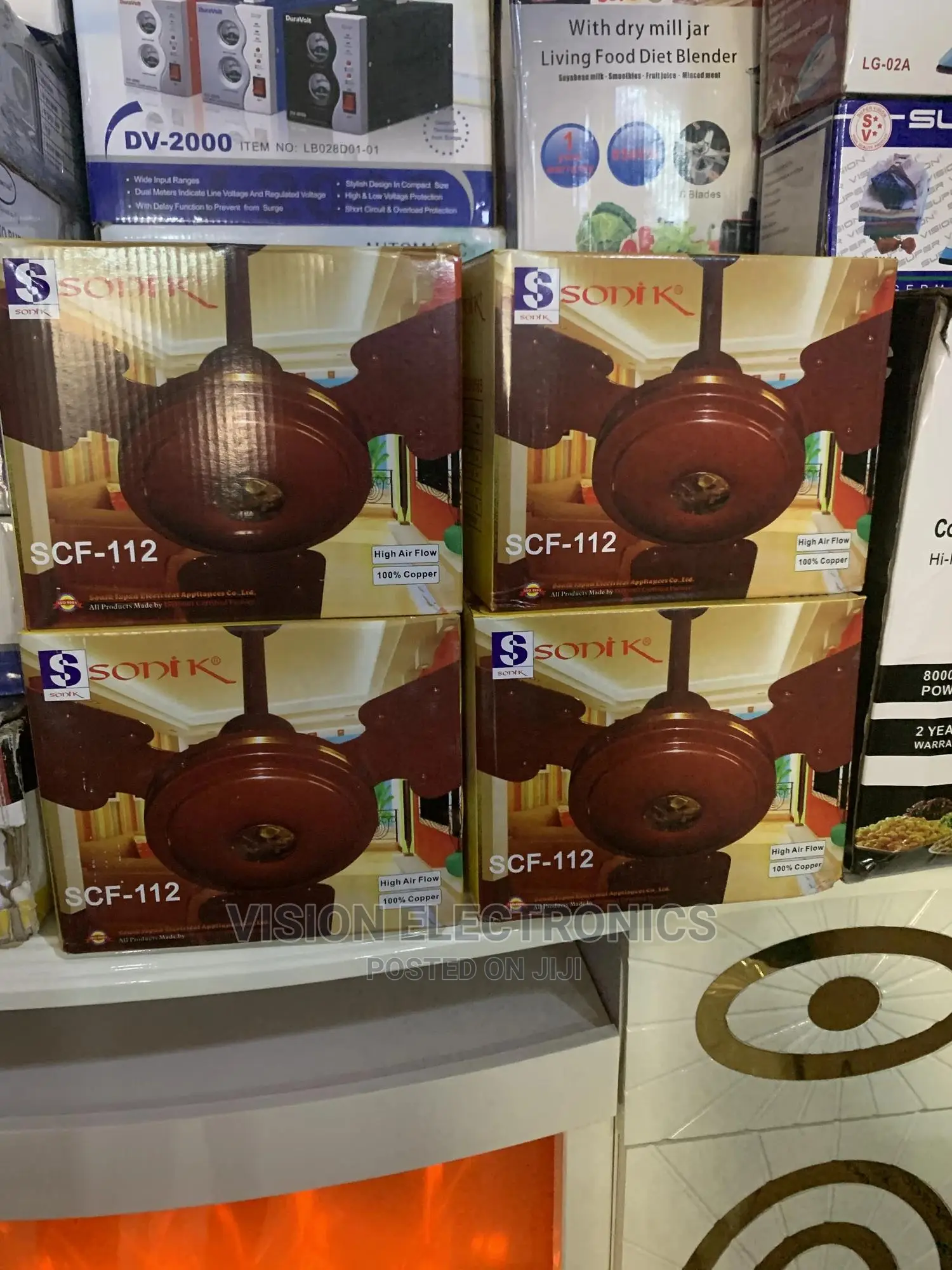 Sonik 56” Ceiling Fan