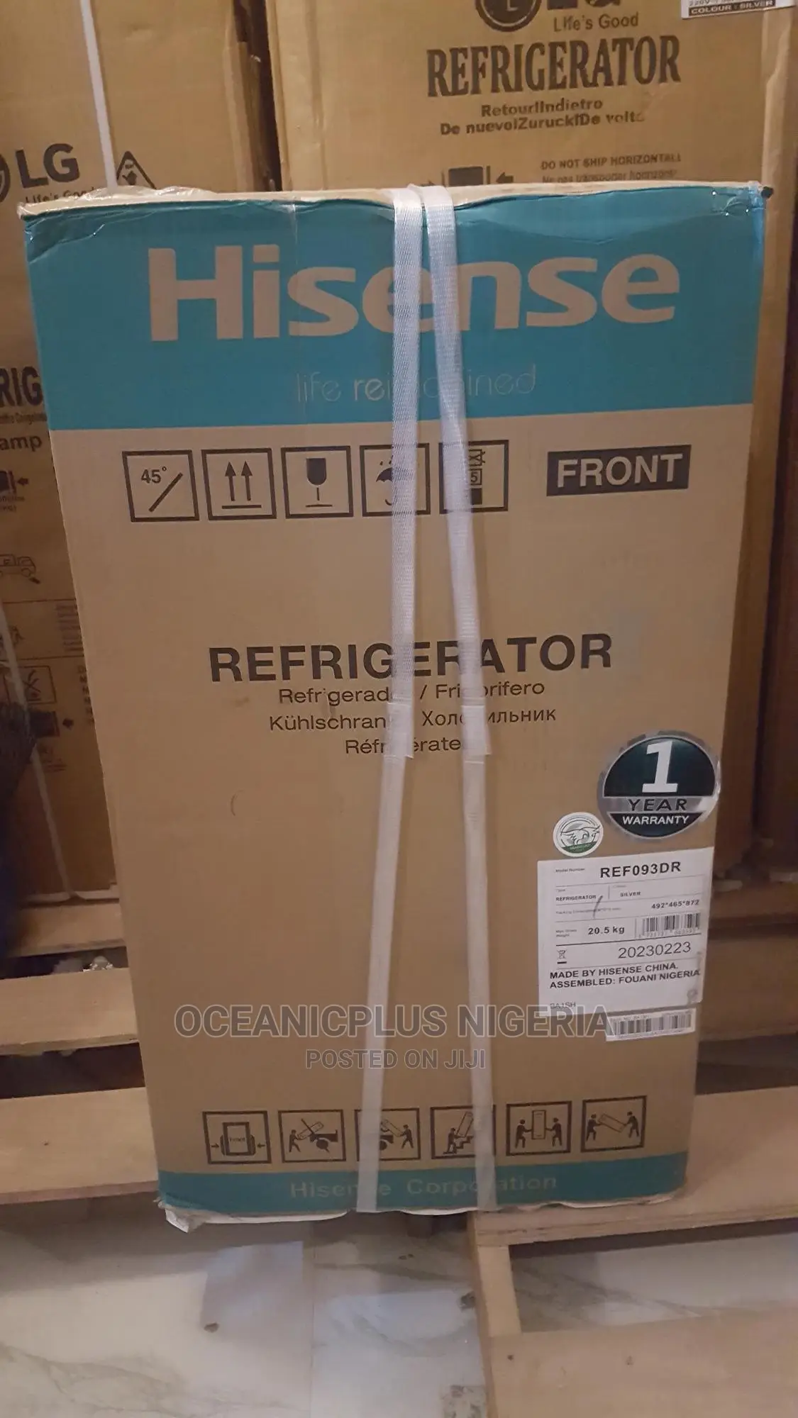 Brand New Hisense 90L Refrigerator