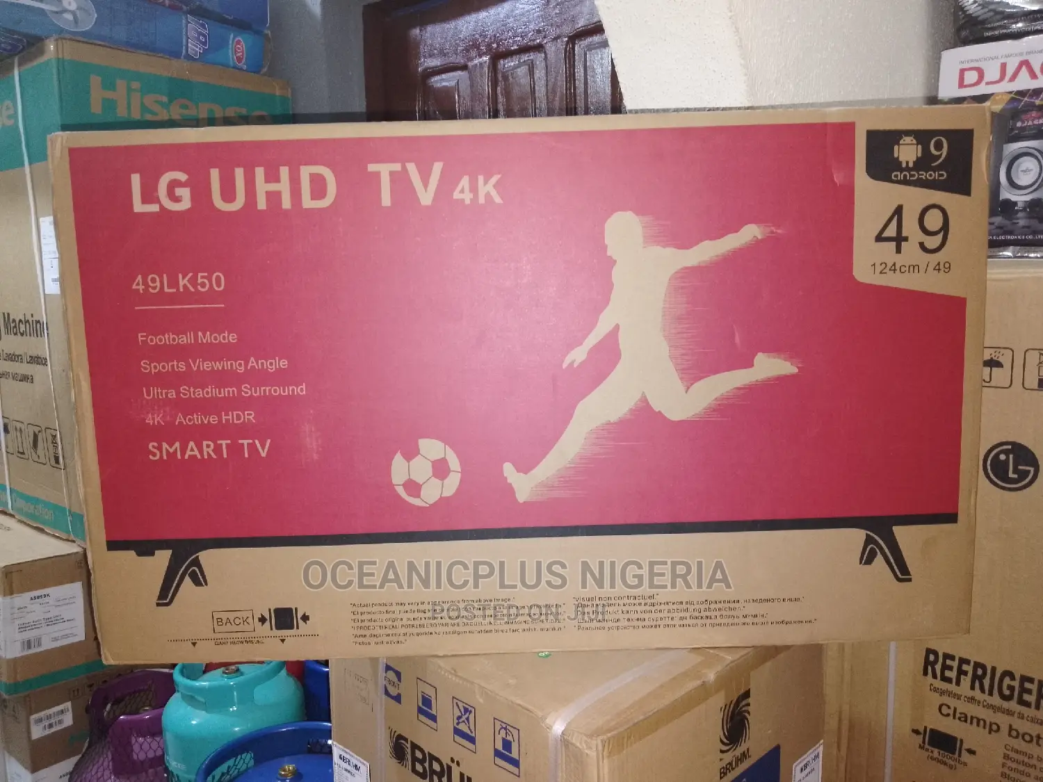 Great LG 49smart Tv With Wifi, Cast, Youtube and Netflix