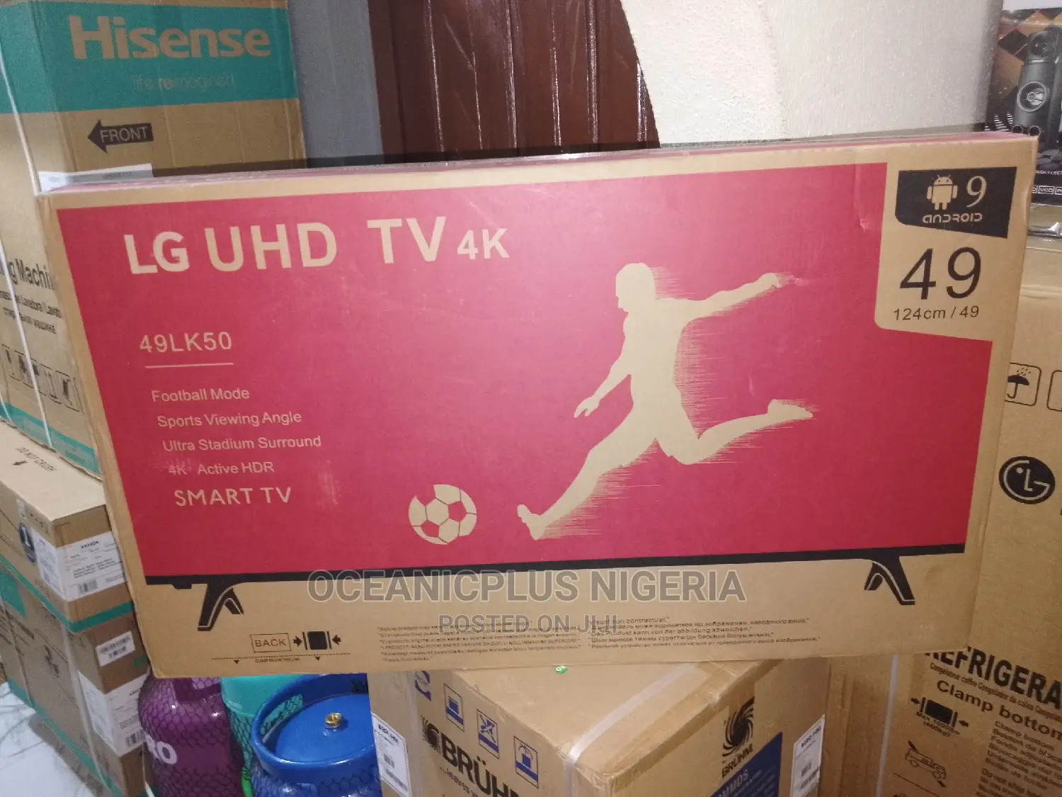 Great LG 49smart Tv With Wifi, Cast, Youtube and Netflix