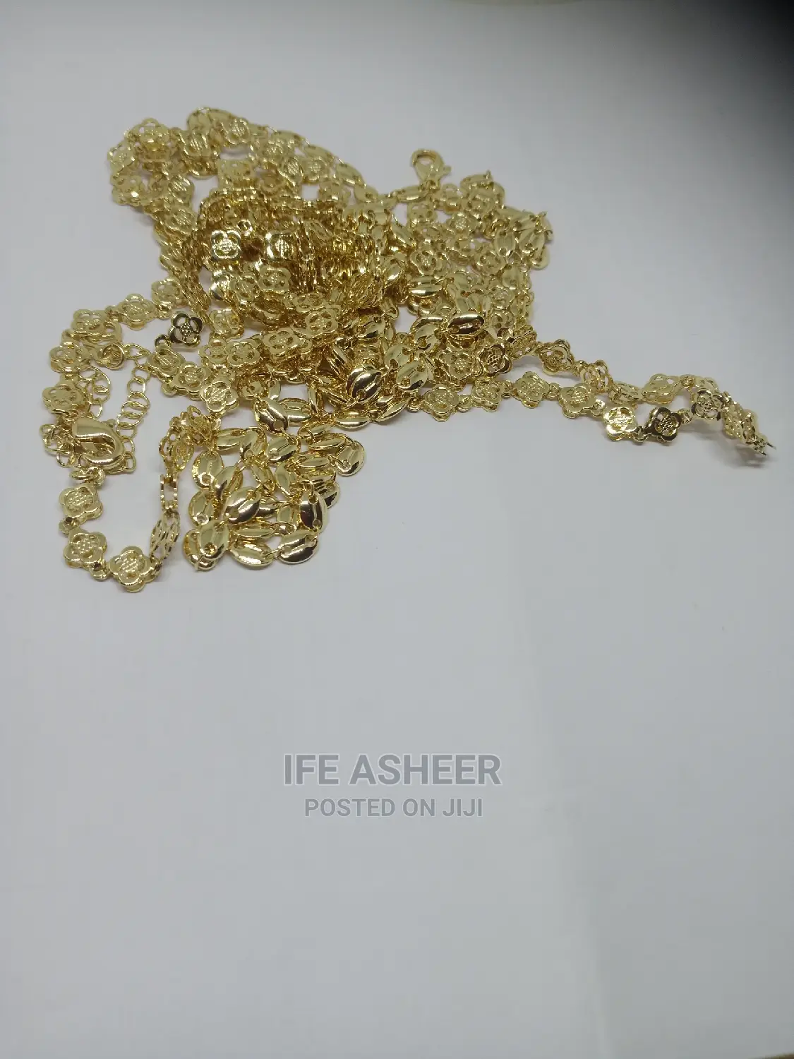 3 Layers Ladies Quality Waist Chain 02 - Gold