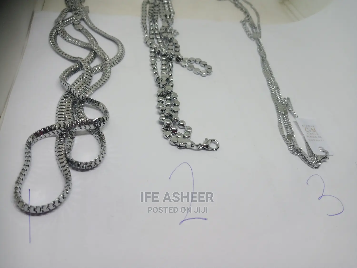 A Simple Ladies Waist Chain - Silver