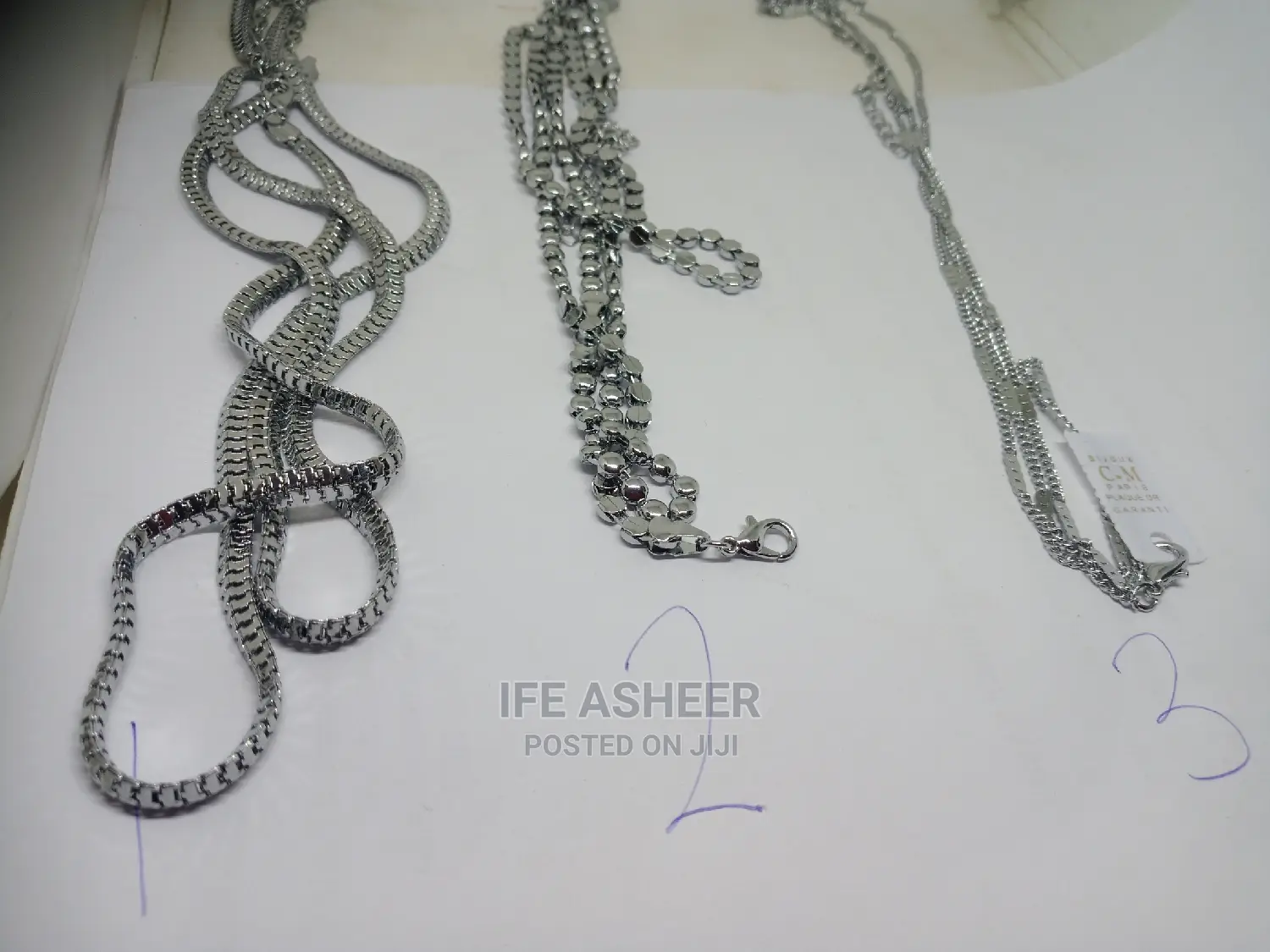 A Simple Ladies Waist Chain - Silver