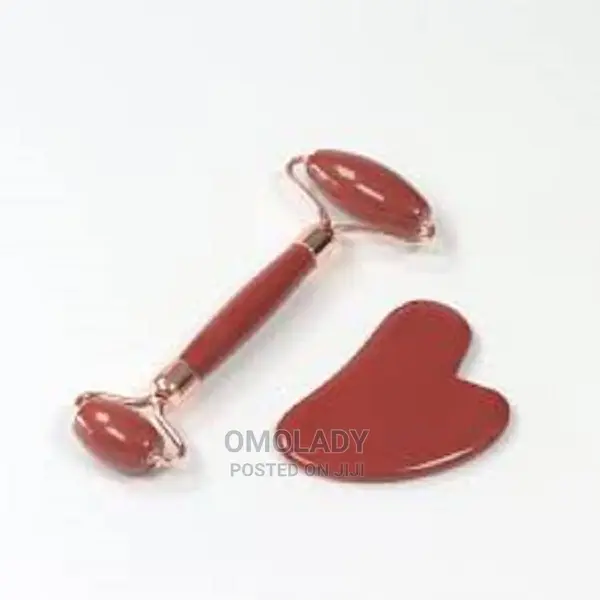 2 in 1 Contour Jade Roller and Gua Sha Set