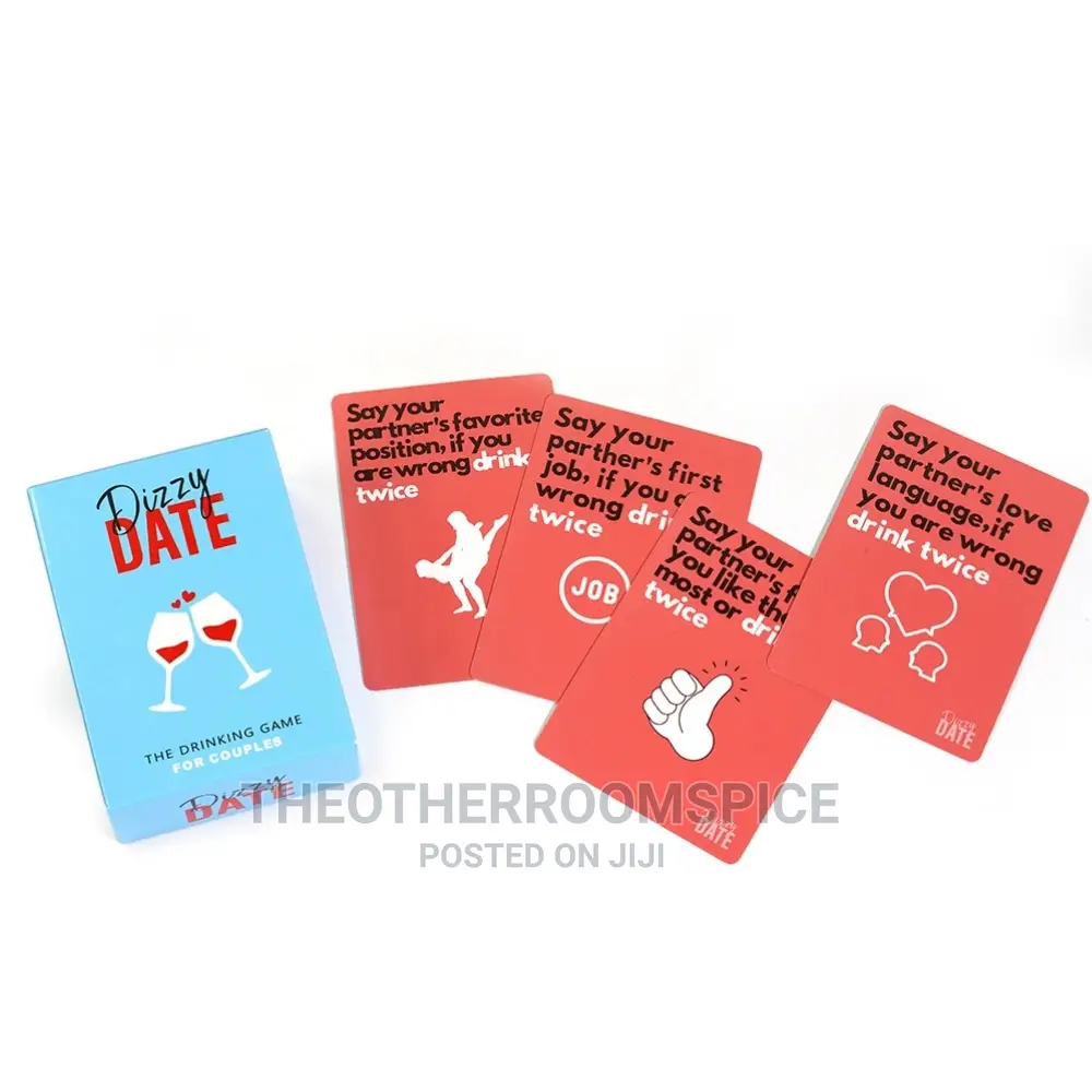 Dizzy Date - The Card Game for Couples Date Game Night