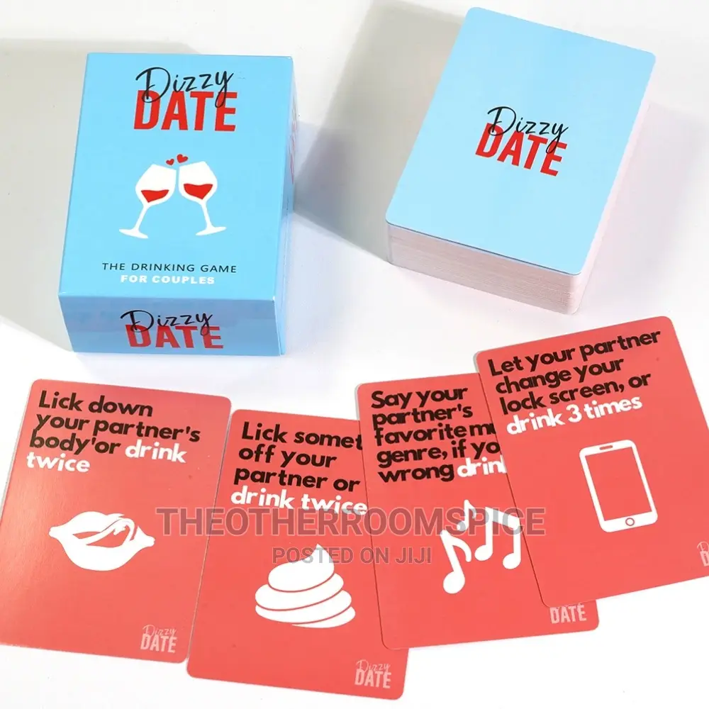 Dizzy Date - The Card Game for Couples Date Game Night