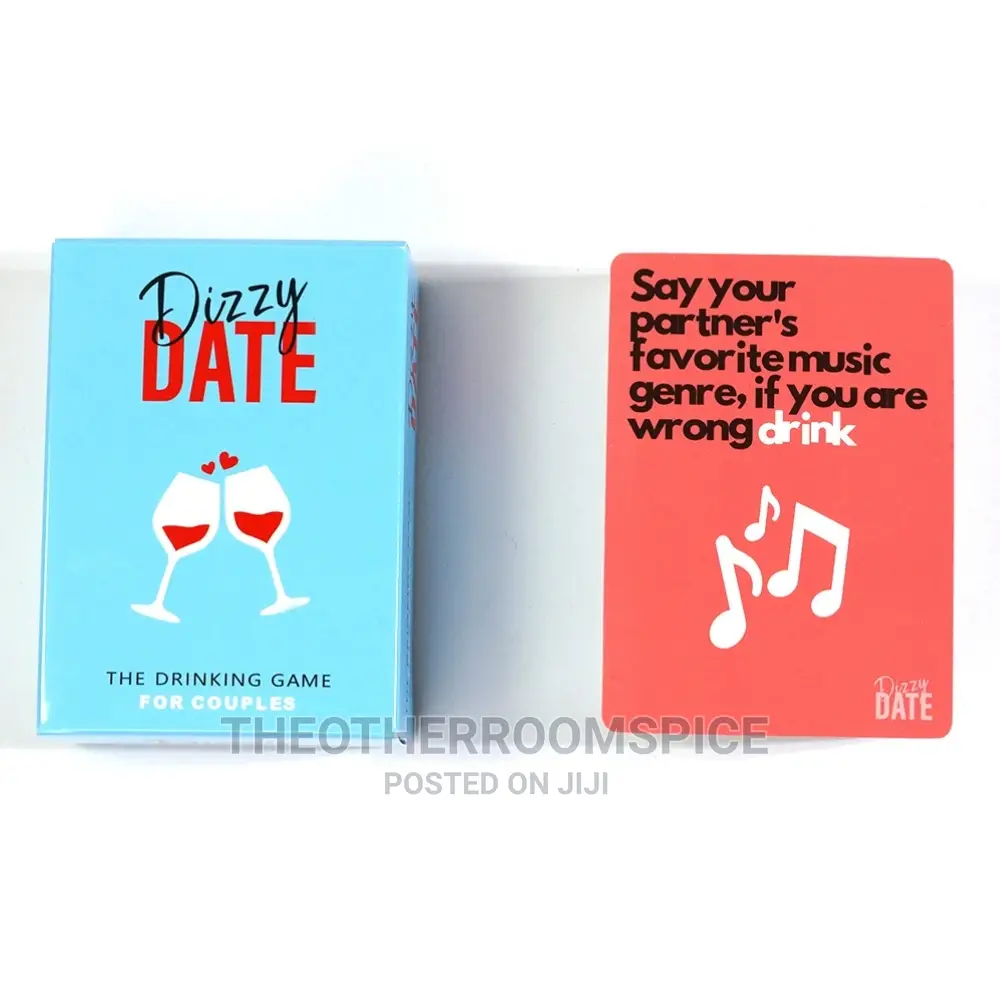 Dizzy Date - The Card Game for Couples Date Game Night