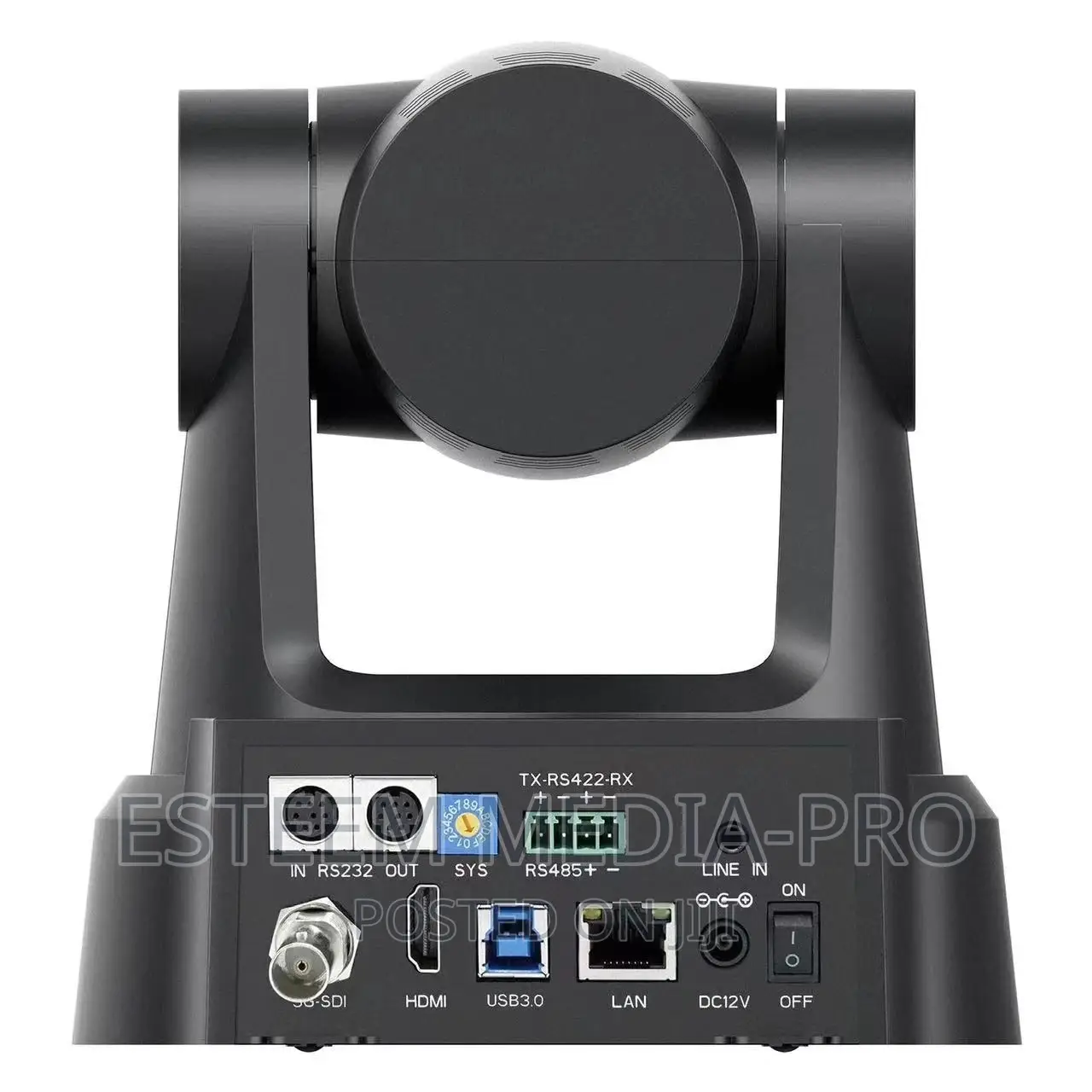 Ndi|Hx Full Hd PTZ Camera With Ai Tracker ( Black )