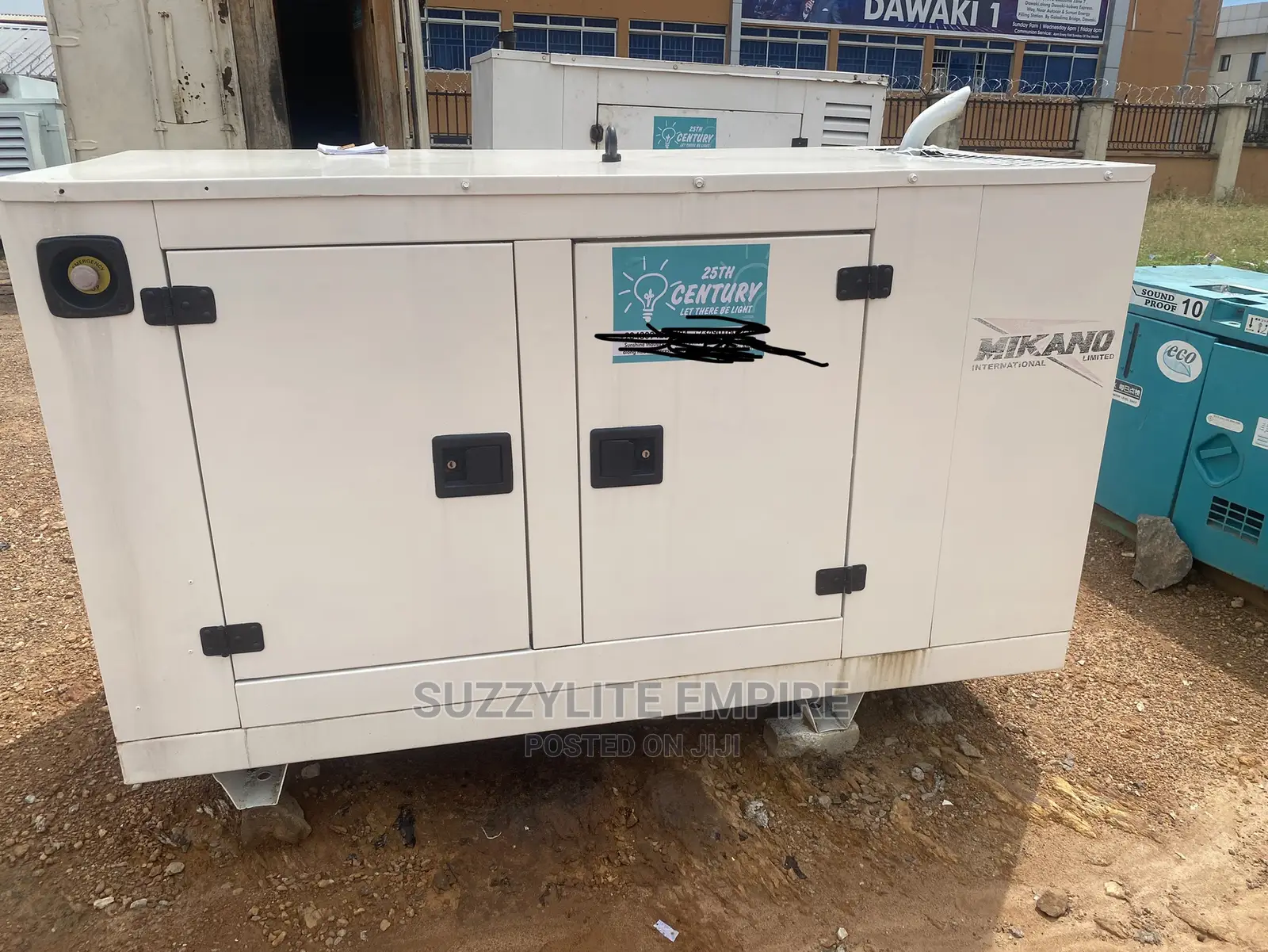 Mikano Soundproof 20kva Fairy Used Generator