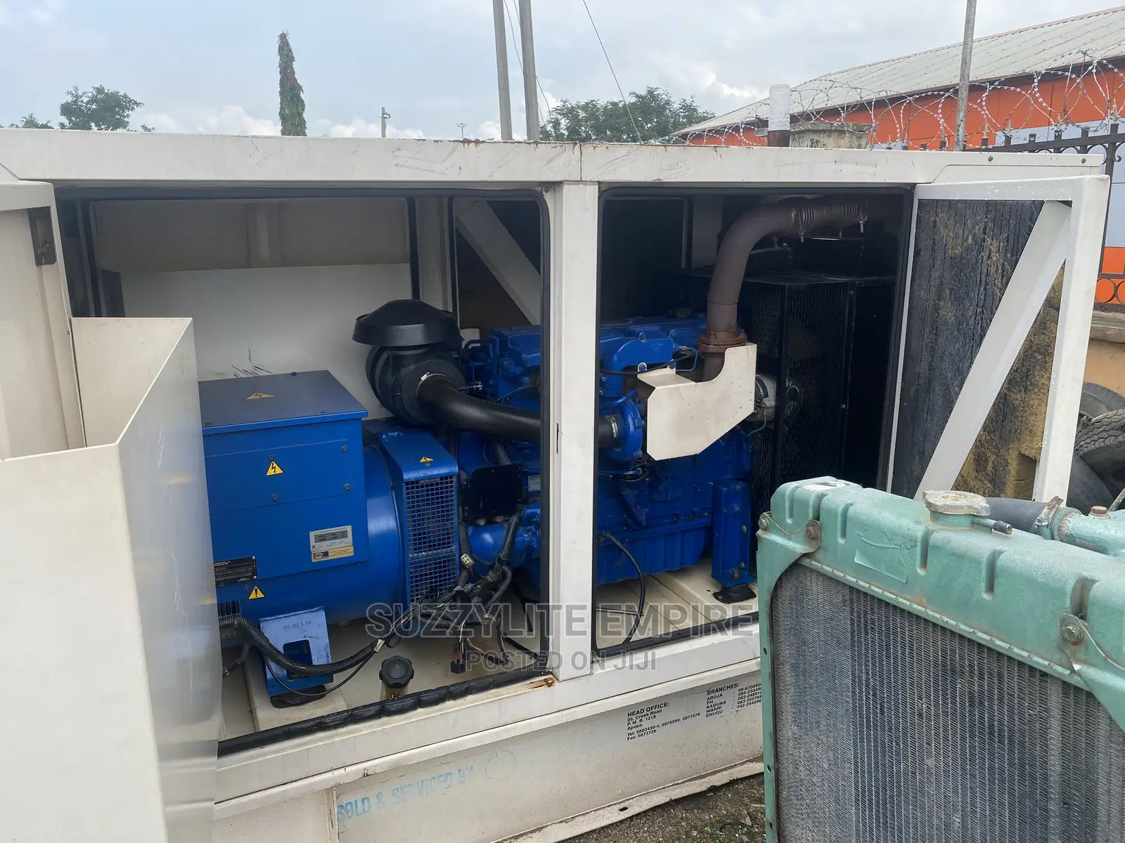 FG Wilson 100kva Second Hand Fairly Used Soundproof