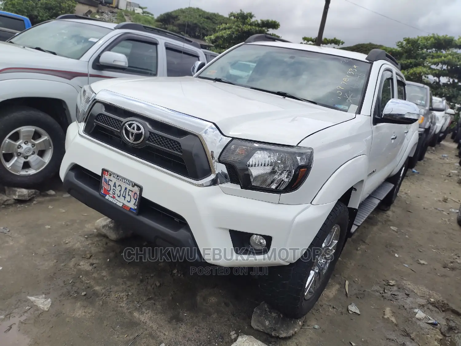 Toyota Tacoma 2015 White