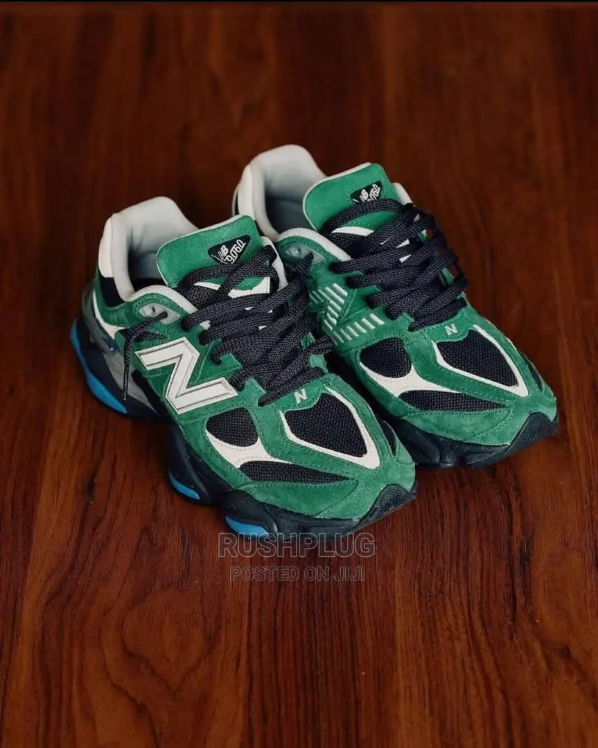 New Balance 9060 Team Forest Green Sneakers
