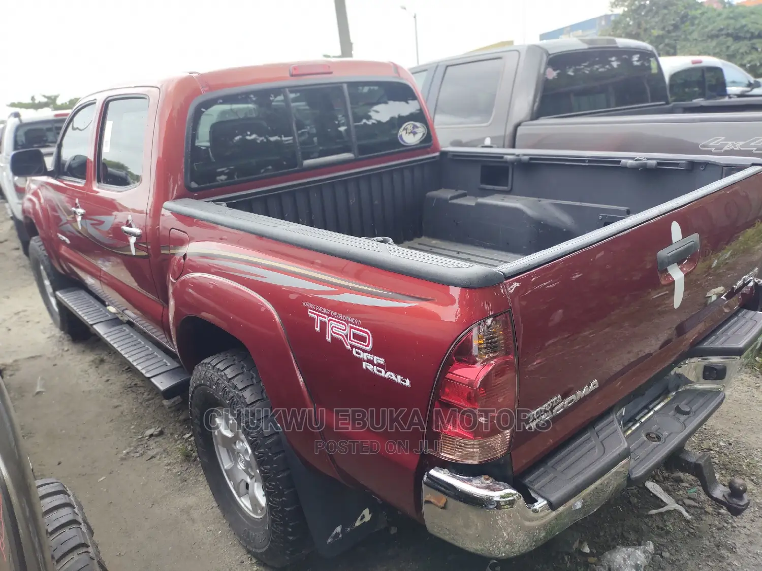 Toyota Tacoma 4x4 Double Cab 2008 Red