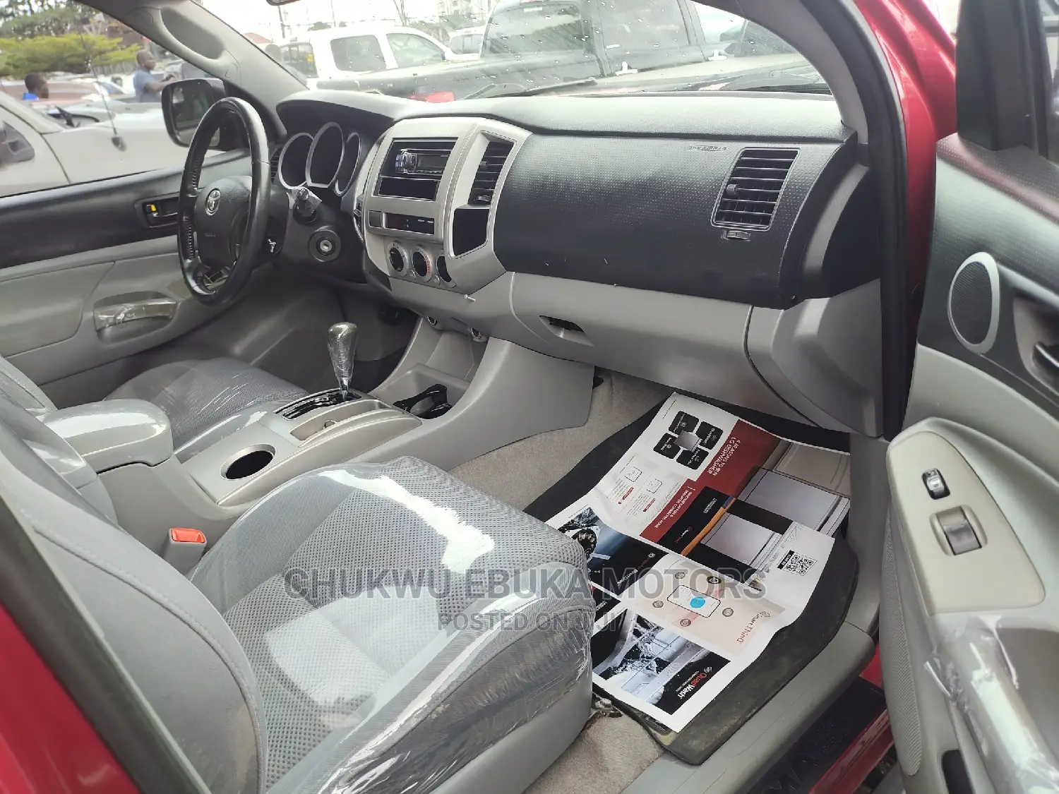 Toyota Tacoma 4x4 Double Cab 2008 Red