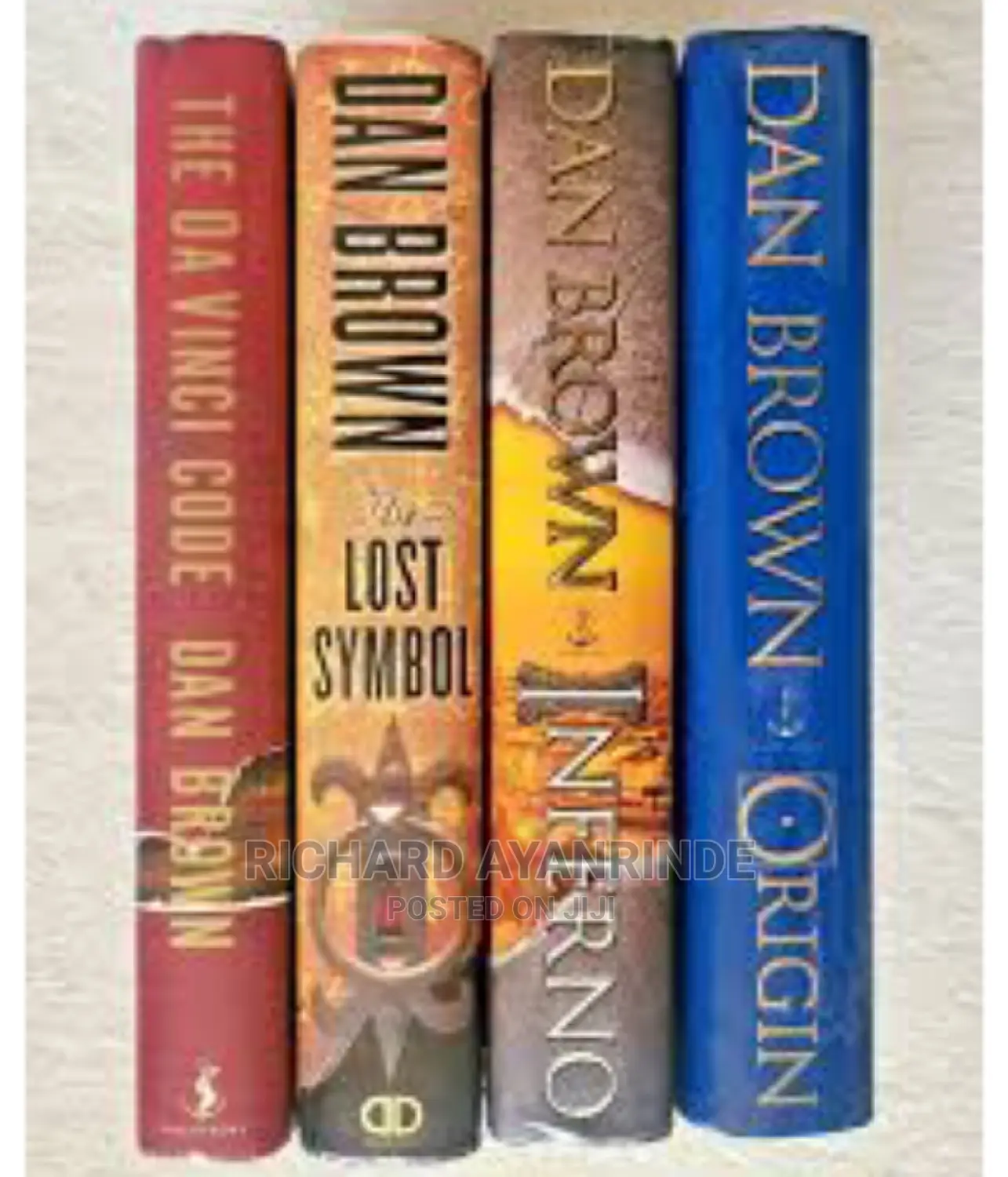 Collection of Dan Brown Novels