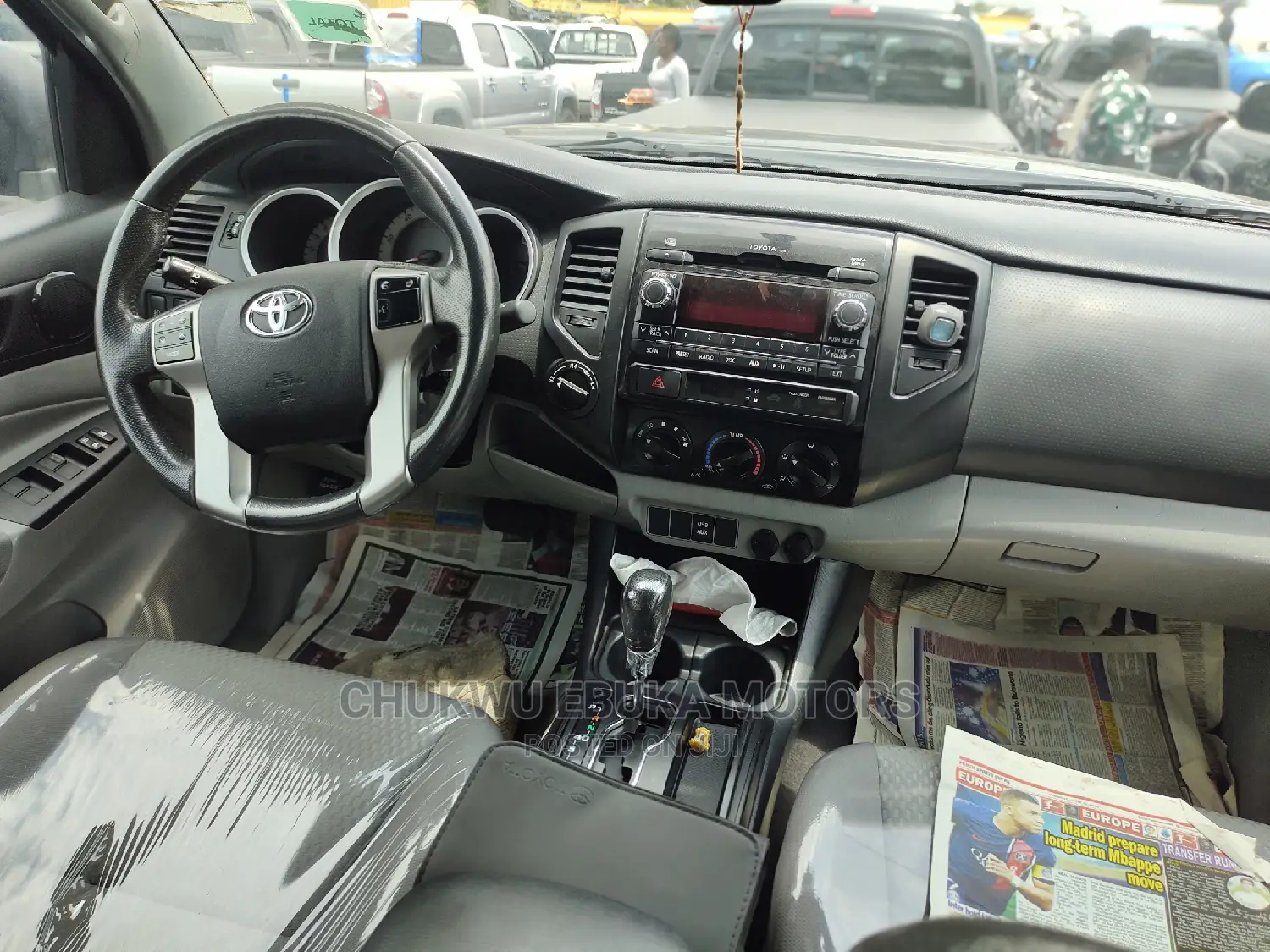 Toyota Tacoma Double Cab V6 2012 Black