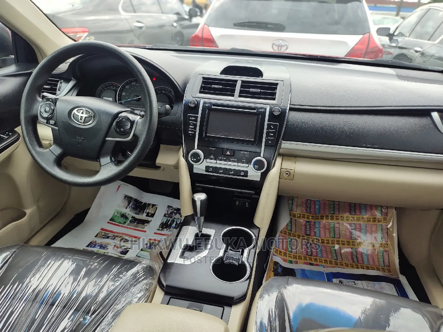 Toyota Camry 2012 Red