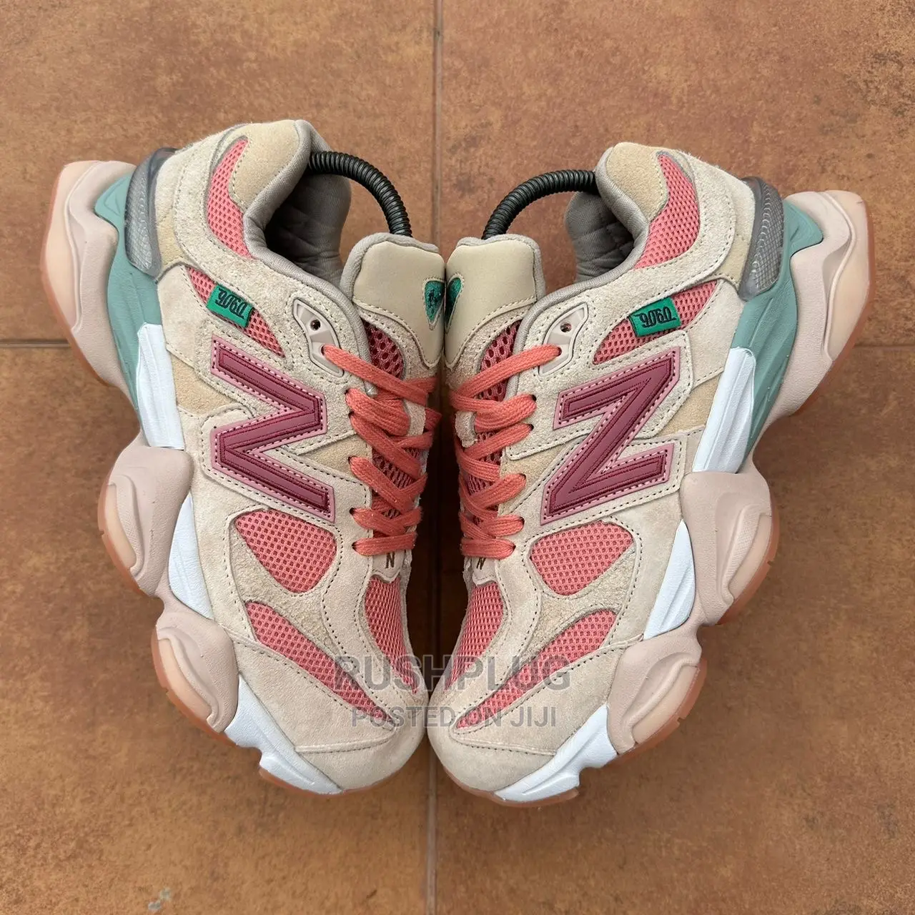 New Balance 9060 X Joe Freshgoods Cookie Pink Sneakers