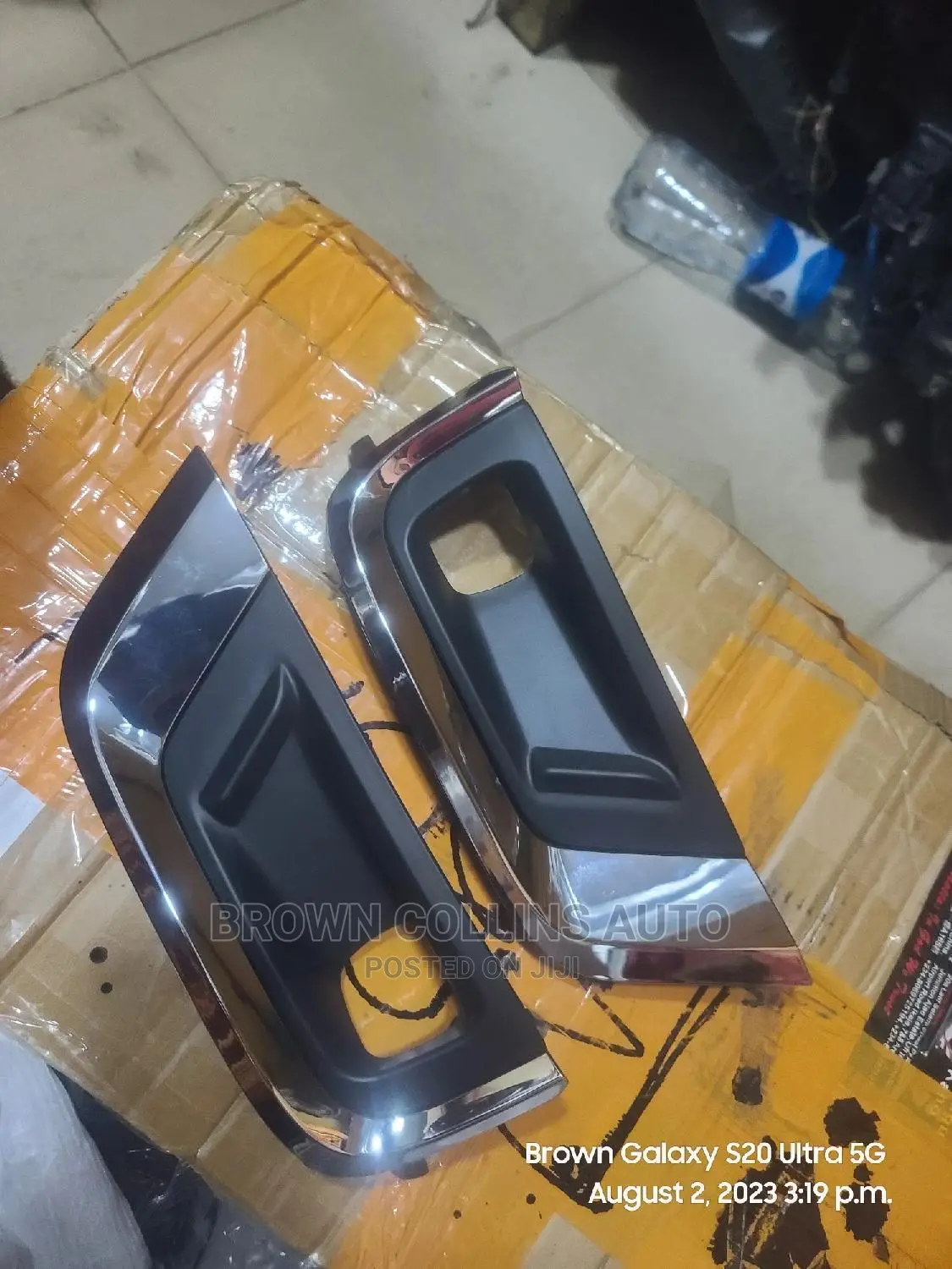 Fog Lights Covers Toyota Landcruiser 2022-2023