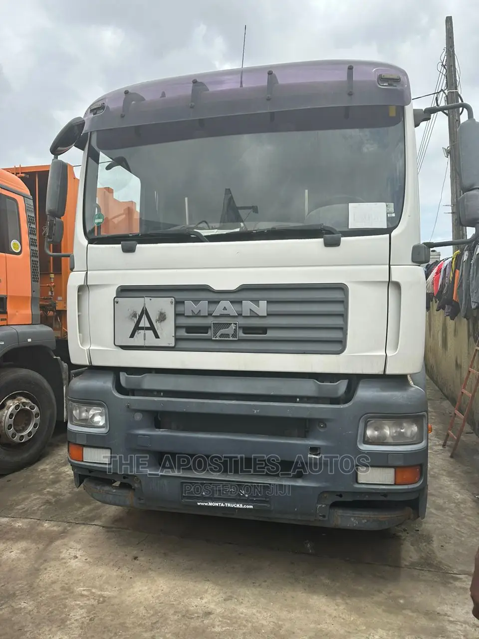 Garbage Compactor Man Diesel 8 Tyres
