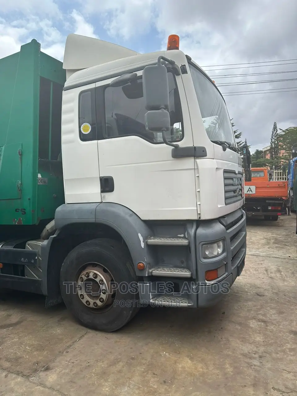 Garbage Compactor Man Diesel 8 Tyres