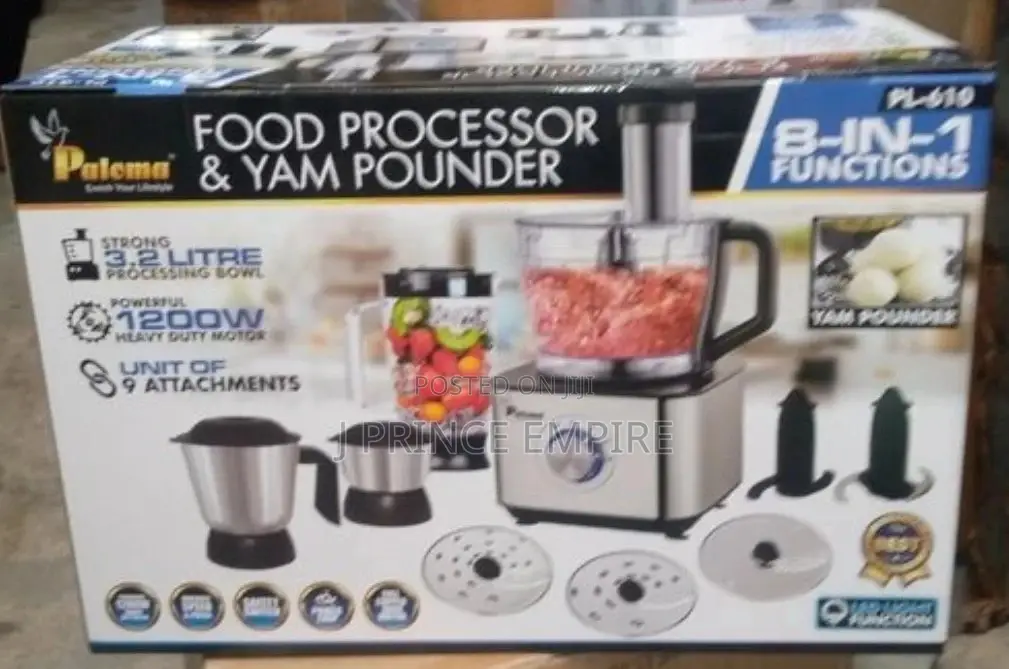 Paloma Food Processor and Yam Pounder 1200wtts
