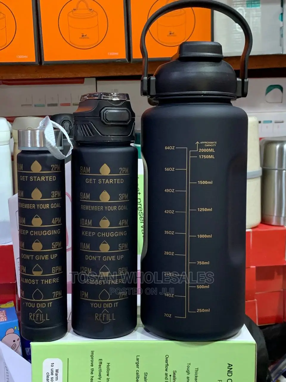 3 Pieces Motivational Bottle