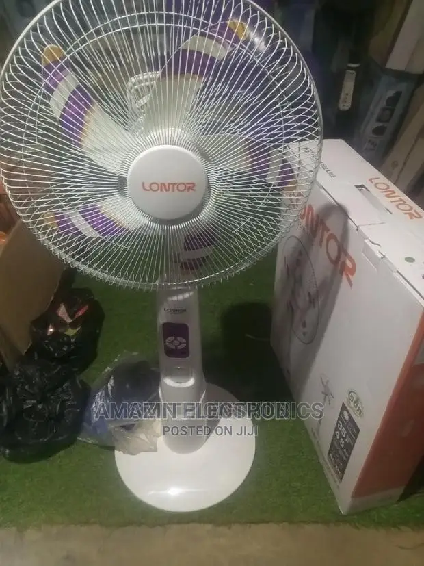 LONTOR 16 Inches Rechargeable Fan
