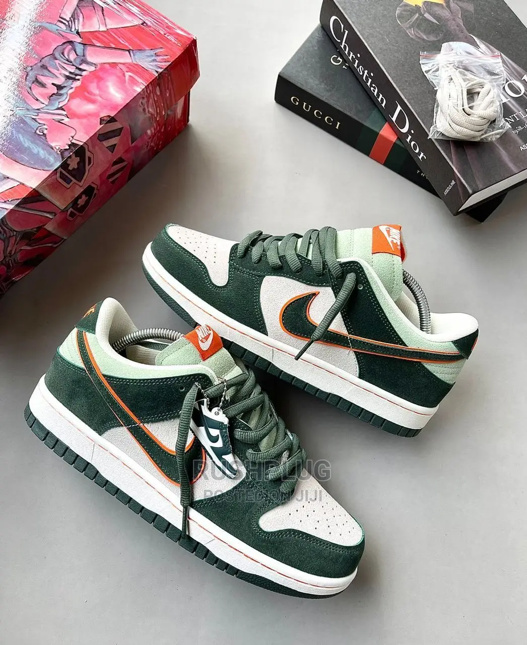 Katsuhiro X Nike Sb Dunk Low “Steamboy Ost-Green”Sneakers