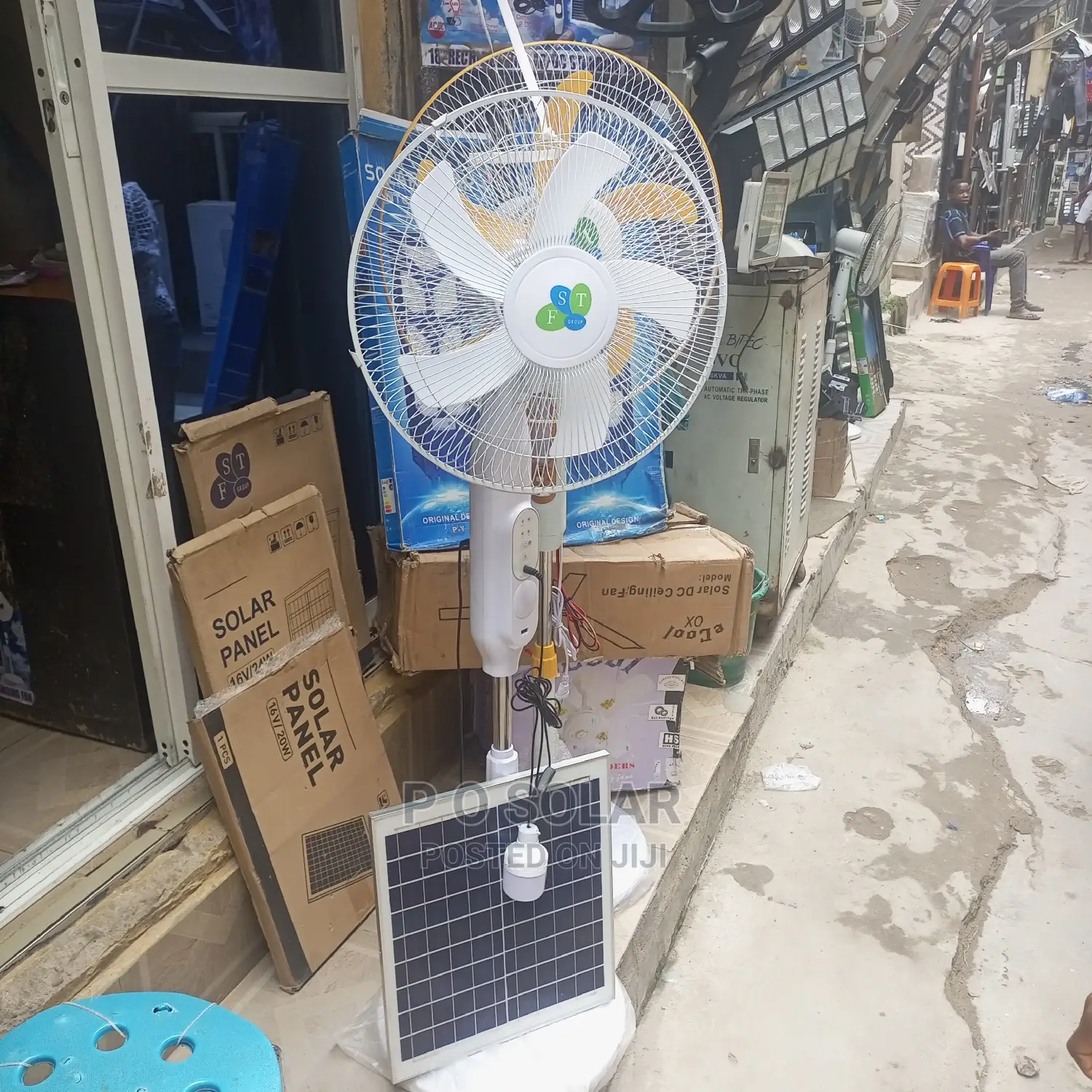 FST Solar Fan With Pannel