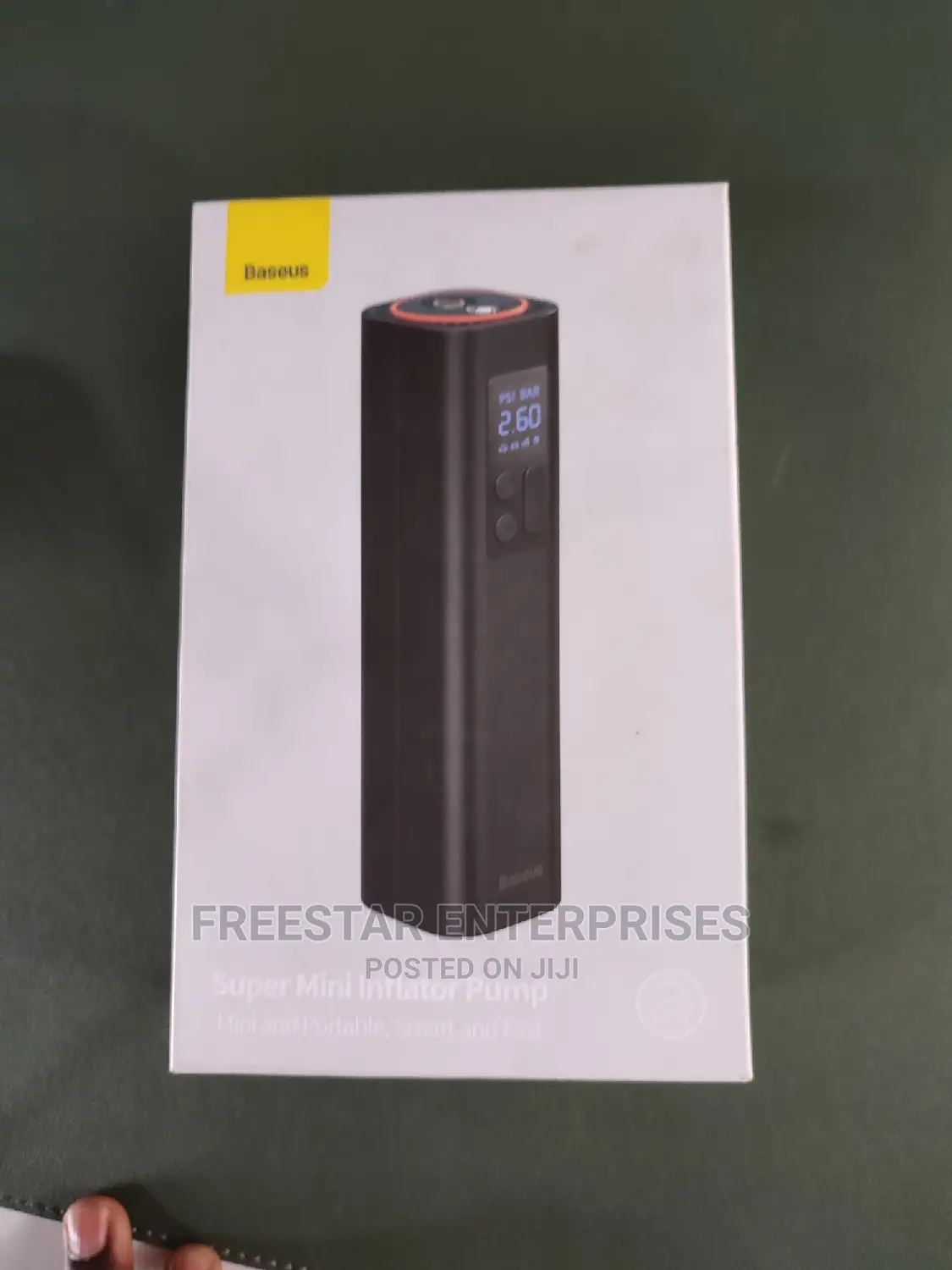 Baseus Super Mini Tire Pump. Baseus Super Mini Inflator Pump