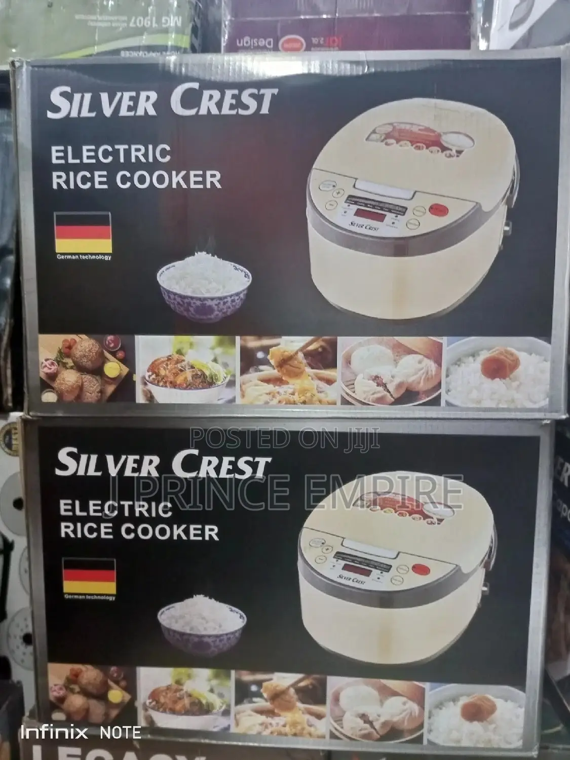 5L Silver Crest Electric Rice Cooker