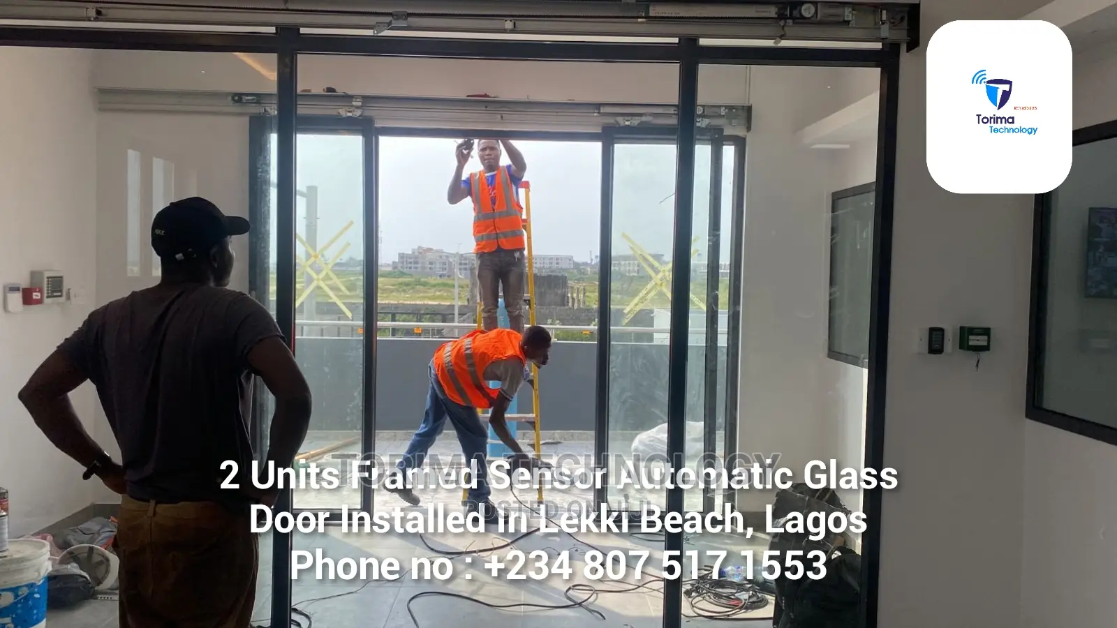 Installation Of Framed Glass Doors