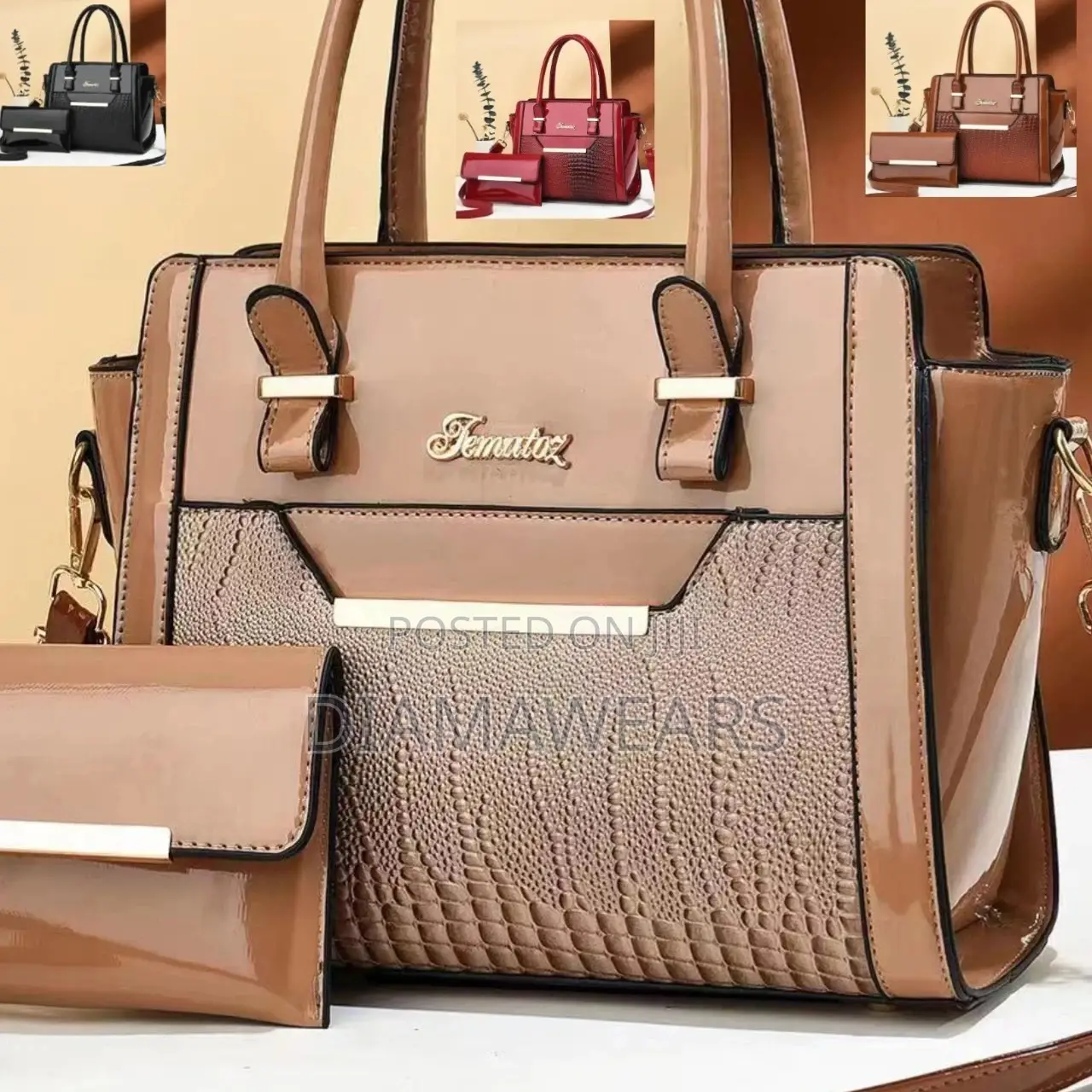 Black Classic Ladies Hand Bag