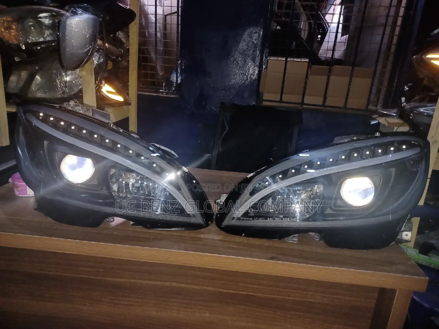 Headlamp C300 2008 to 2015 Yaho LED Original