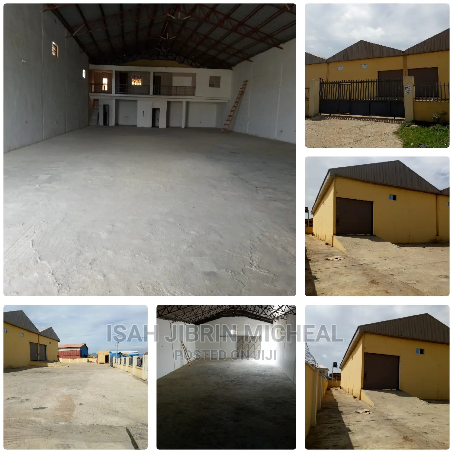 Newly Built Standard Warehouse for Rent Along Kubwa Express