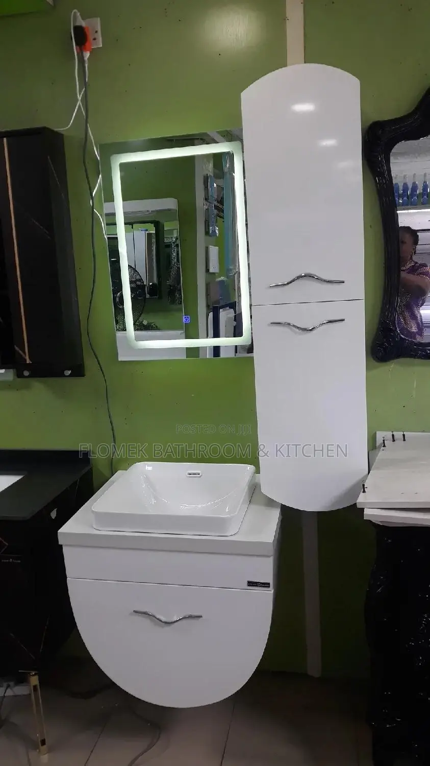 Bathroom Cabinet Set.