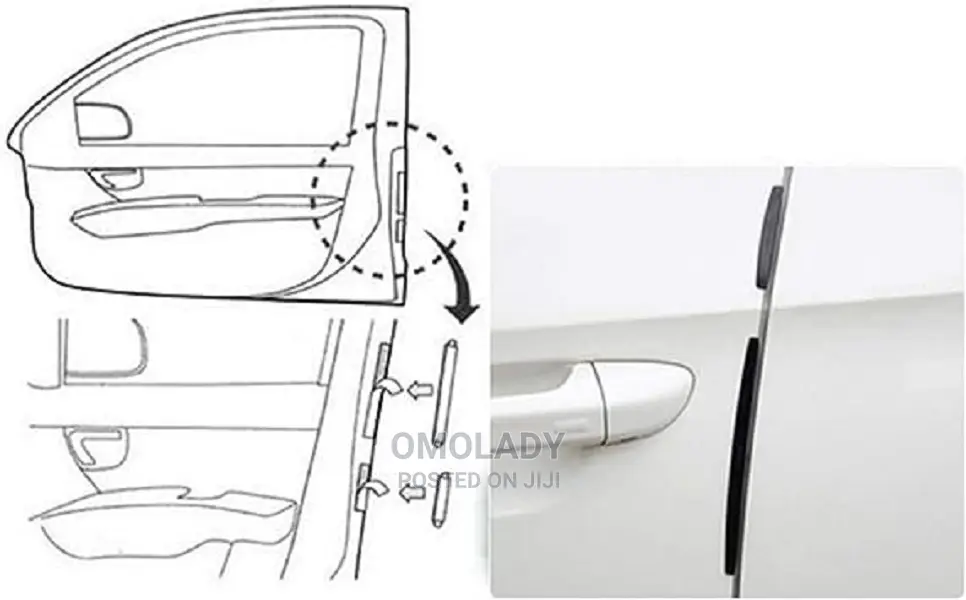 Door Edge Protection, Pack of 8 Door Edge Protectors for Car