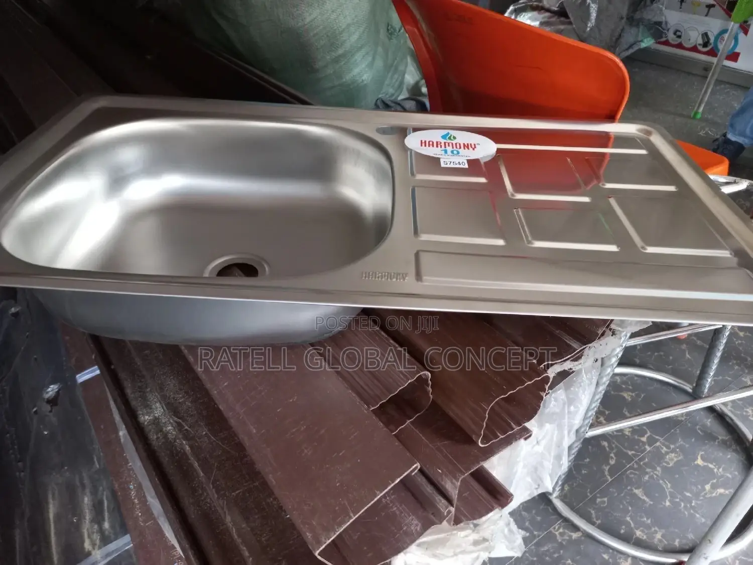 Single Bowl With Tray Kitchen Sink