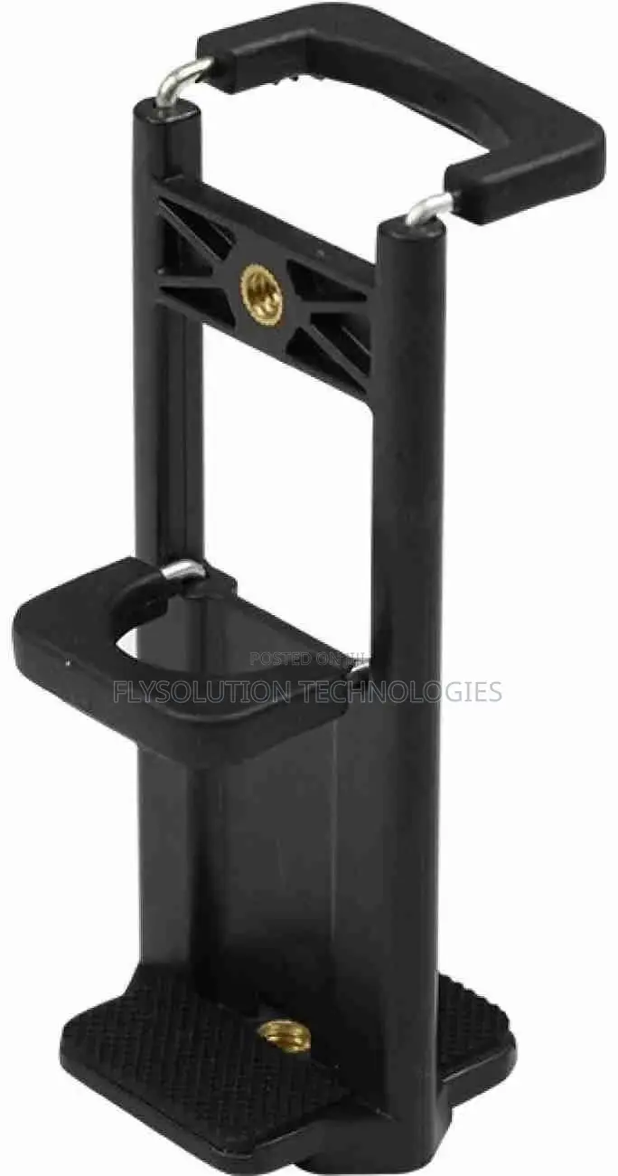 2 In 1 Adjustable Phone & Tablet Clip Mount For Tripod